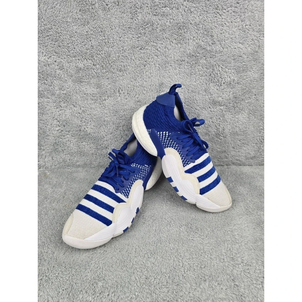 Adidas Trae Young 2.0 Royal Blue White Basketball Sneaker Men Size 10 US HO3839